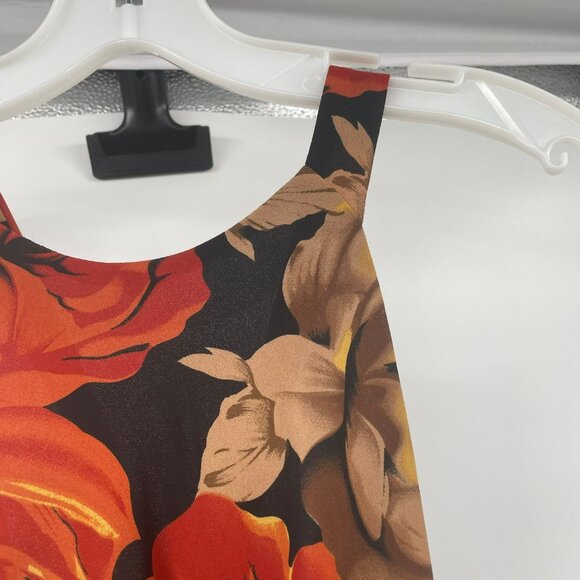 Geary Roar Kamisato Womens Floral Maxi Dress Sleeveless Multicolor Floral Size 8 - Picture 4 of 9